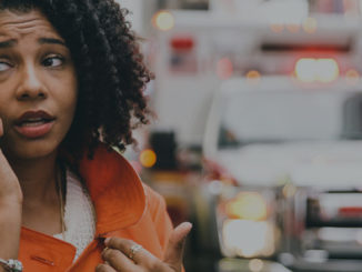 woman checking bodily injury coverages